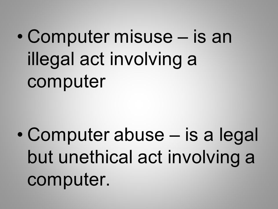 Difference Between Unethical and Illegal